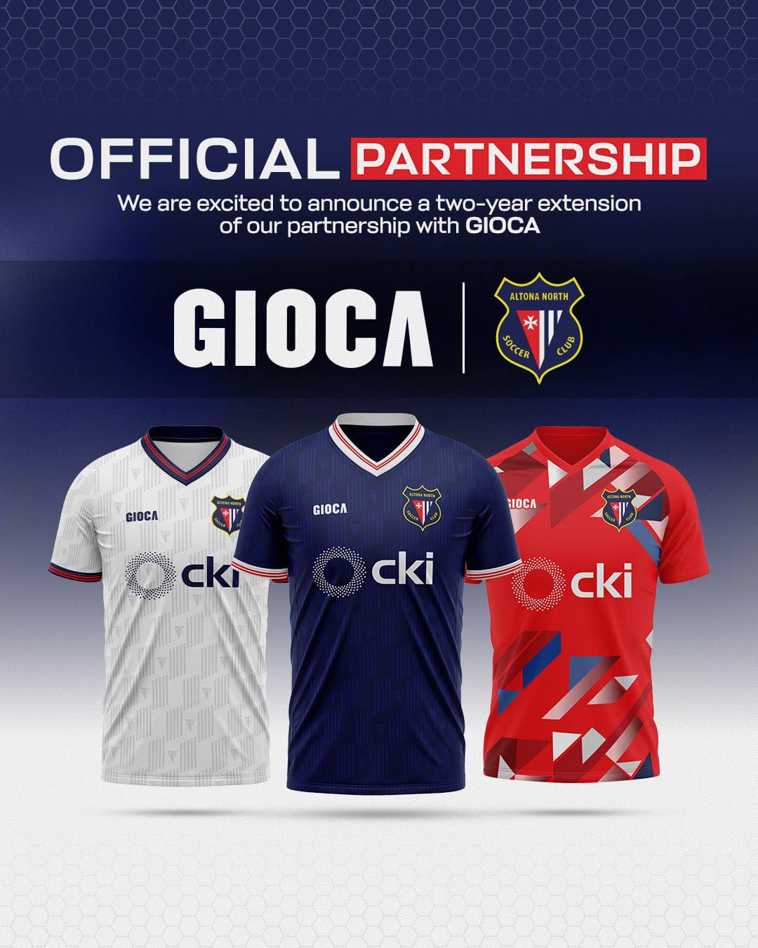 ANSC 2026/2027 playing kits by Gioca, home and clash designs inspired by SSC Napoli